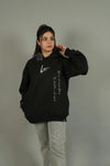 Couple Pack of 2 - Monochrome Black Regular Fit Hoodie