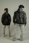 Couple Pack of 2 - Monochrome Black Regular Fit Hoodie