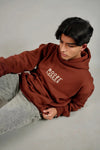 Couple Pack of 2 - Symbolic HD Brown Oversized Hoodie