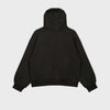 Fleece Lined Black Regular Fit Hoodie