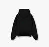 Fleece Lined Black Regular Fit Hoodie