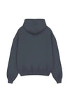 Fleece Lined Grey Oversized Hoodie